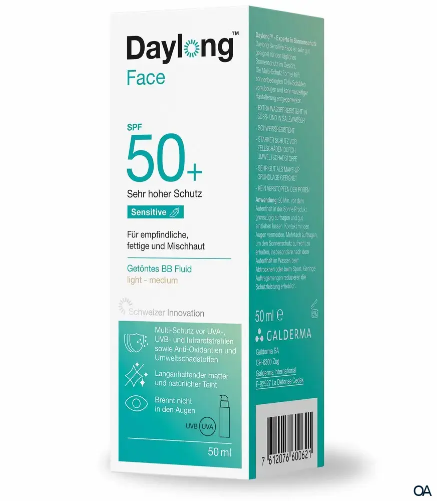 Daylong™ Sensitive Face getöntes BB Fluid SPF 50+ Daylong™ Sensitive Face getöntes BB Fluid SPF 50+
