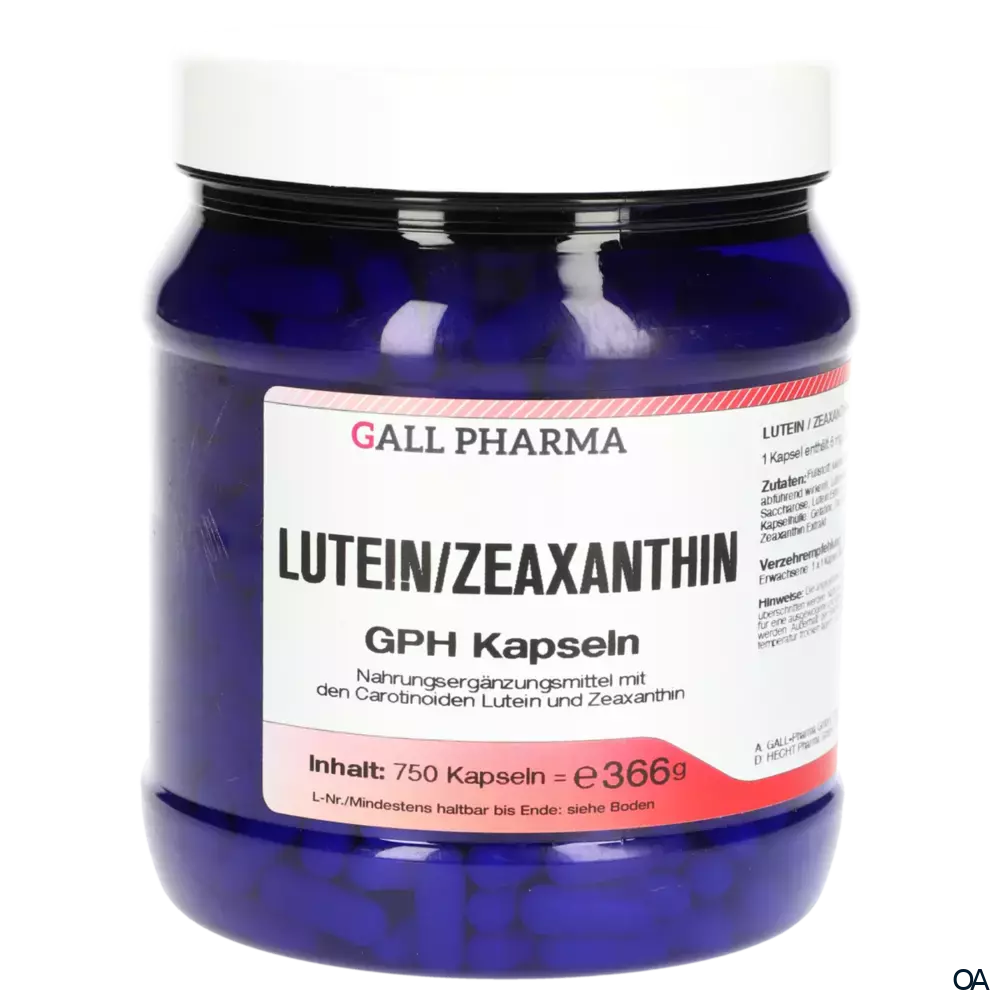 Gall Pharma Lutein/Zeaxanthin Kapseln Gall Pharma Lutein/Zeaxanthin Kapseln