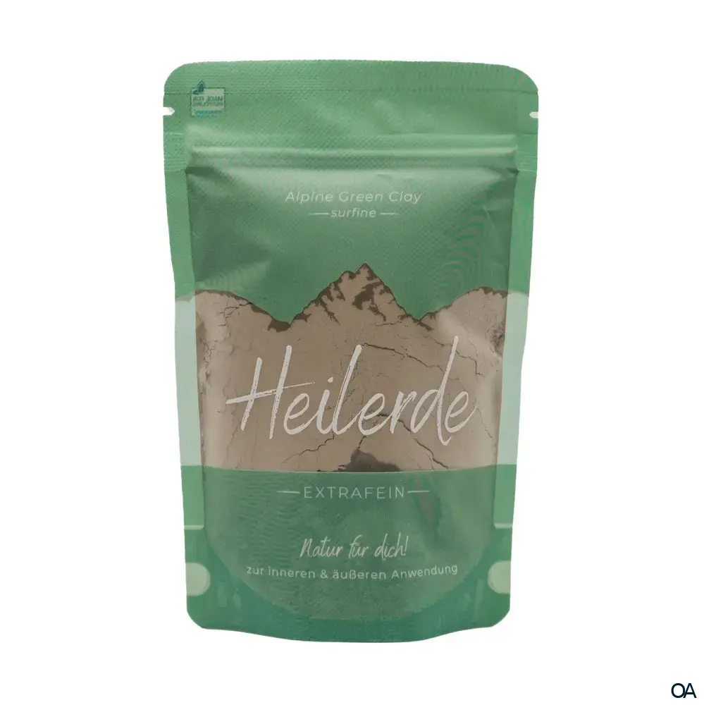 Alpine Green Clay Heilerde Extrafein