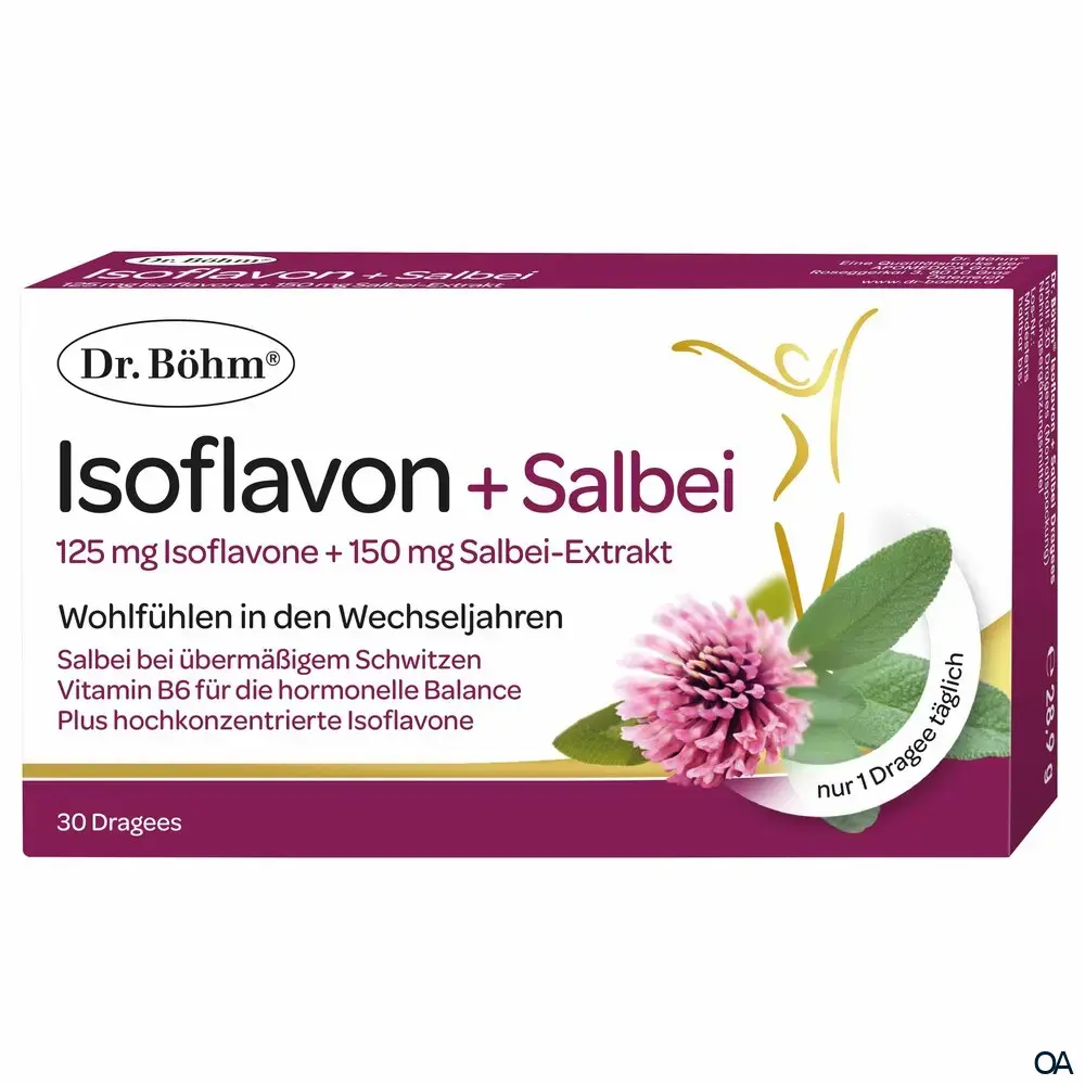 Dr. Böhm® Isoflavon + Salbei Dragees Dr. Böhm® Isoflavon + Salbei Dragees