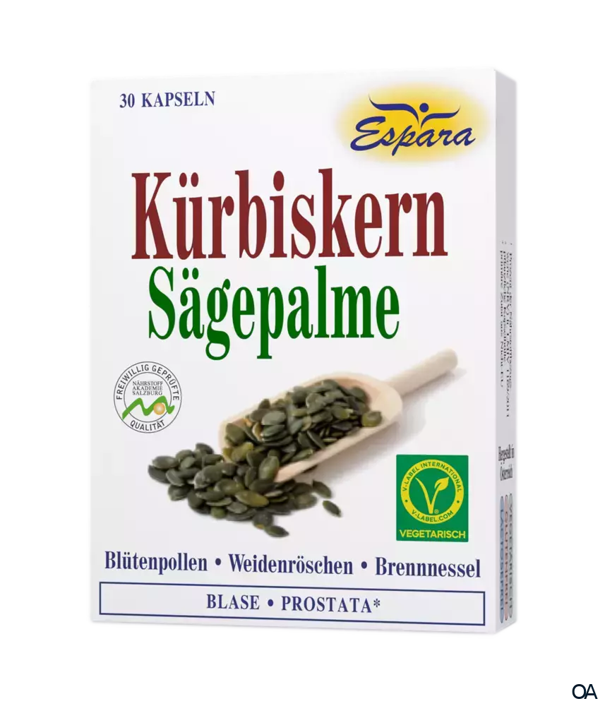 Espara Kürbiskern-Sägepalme Kapseln Espara Kürbiskern-Sägepalme Kapseln