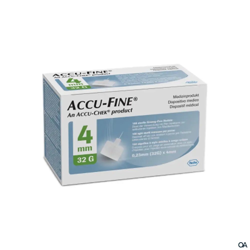 Accu-Fine® Insulinpen-Nadeln 0,23/4 mm 32G