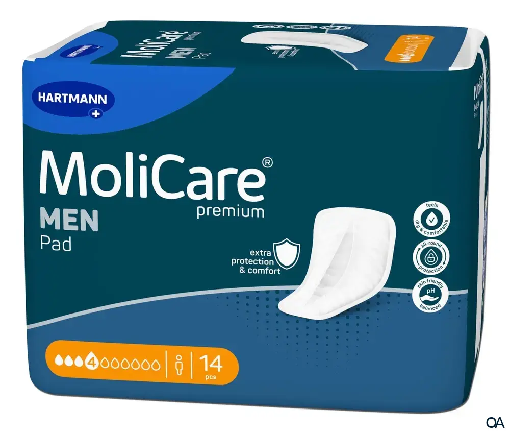 MoliCare® Premium MEN PAD 4 Tropfen Inkontinenzeinlagen