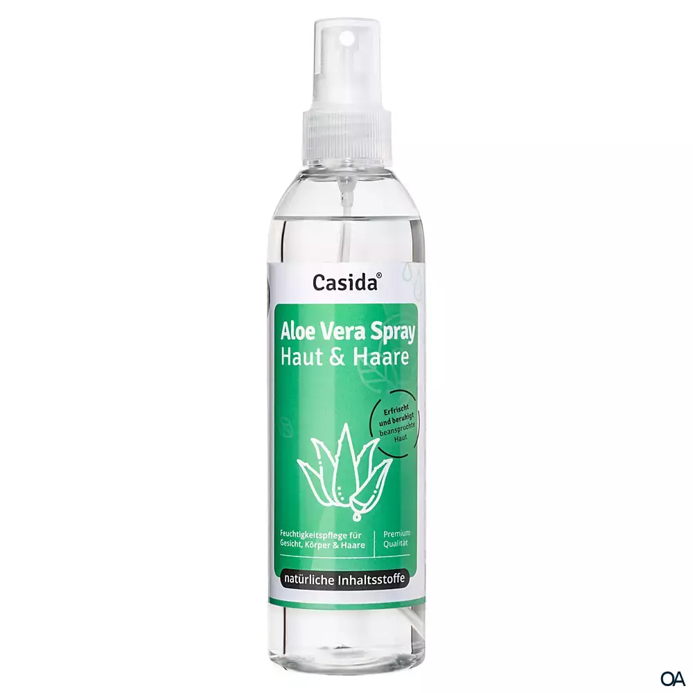 Casida Aloe Vera Spray für Haut & Haare Casida Aloe Vera Spray für Haut & Haare