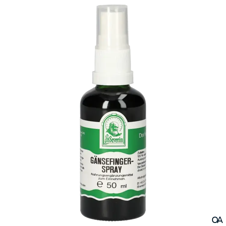 Pater Severin gänsefinger Spray