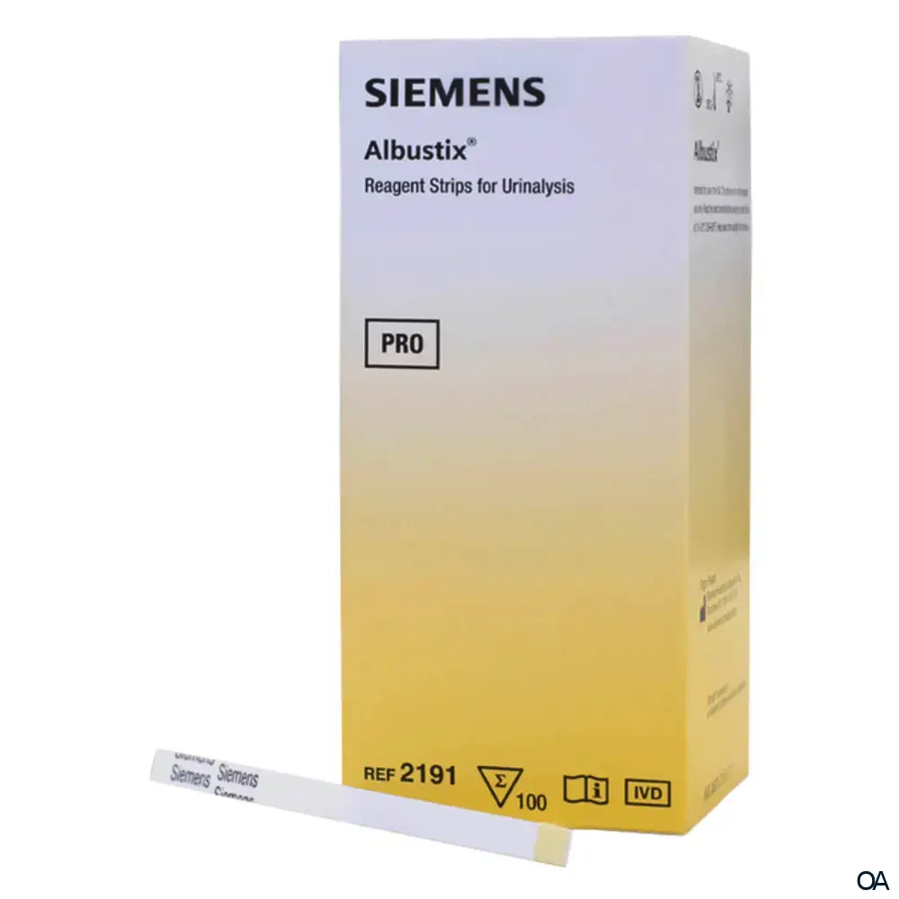 Siemens Albustix® Urinteststreifen Siemens Albustix® Urinteststreifen