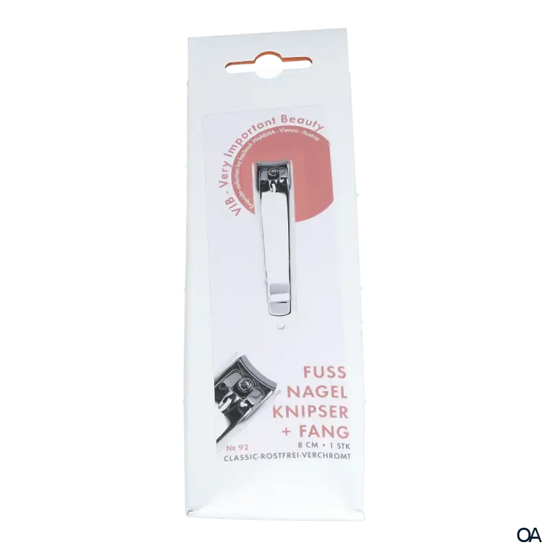 Kozbach Pharma 92 Fußnagelknipser konkave Schneide, mit Nagelfang, 9 cm Kozbach Pharma 92 Fußnagelknipser konkave Schneide, mit Nagelfang, 9 cm