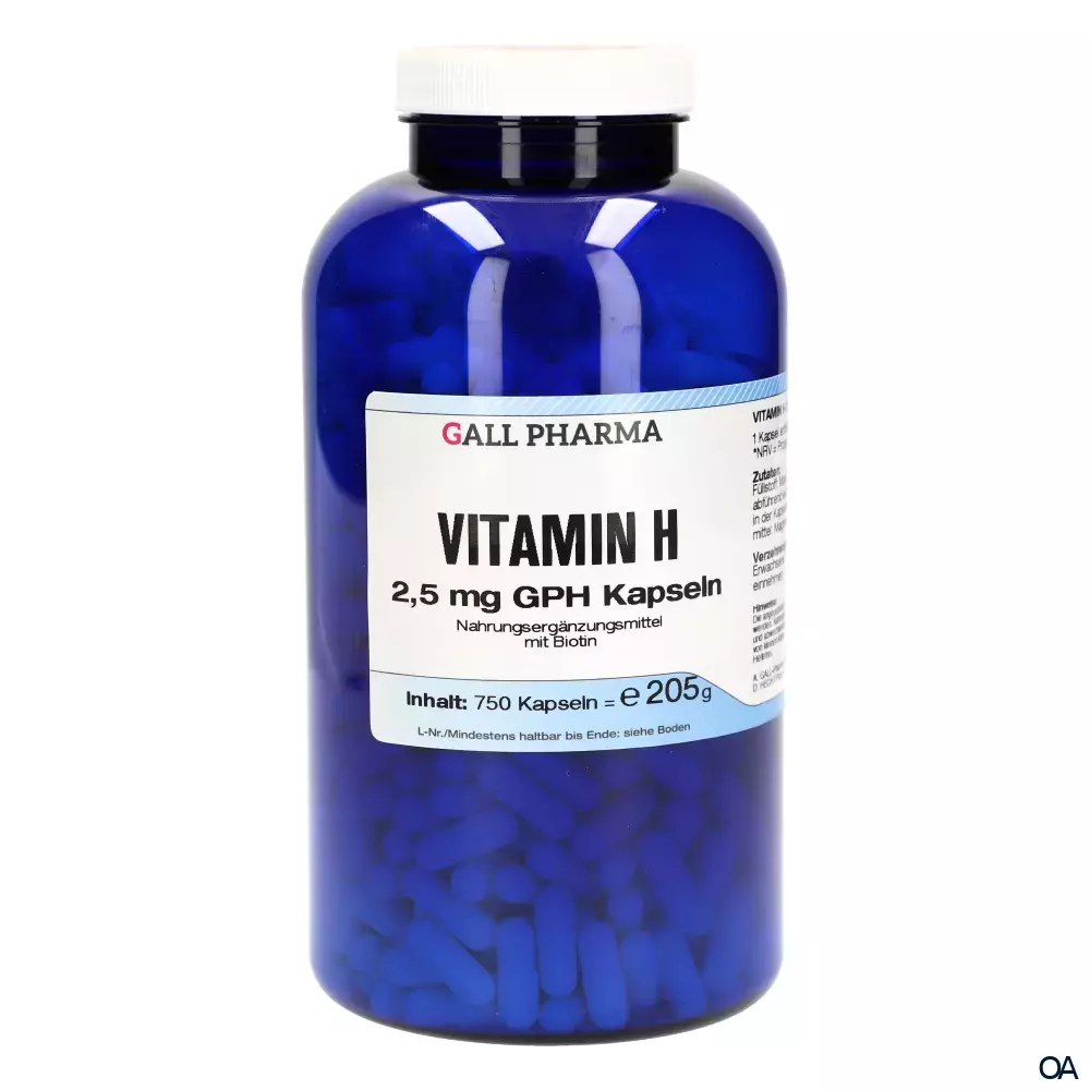 Gall Pharma Vitamin H 2,5 mg Kapseln Gall Pharma Vitamin H 2,5 mg Kapseln