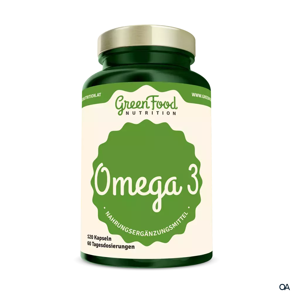 GreenFood Nutrition Omega 3 Kapseln GreenFood Nutrition Omega 3 Kapseln