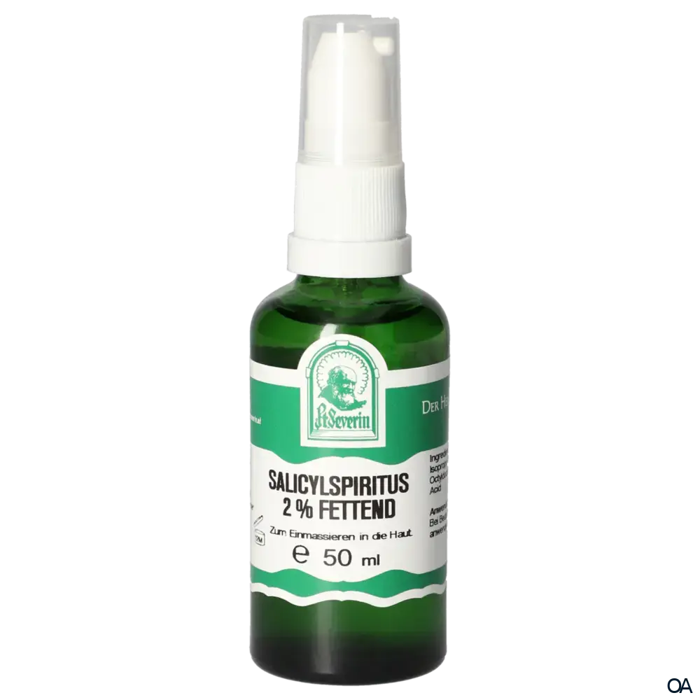 Pater Severin Salicylspiritus 2% fettend Spray