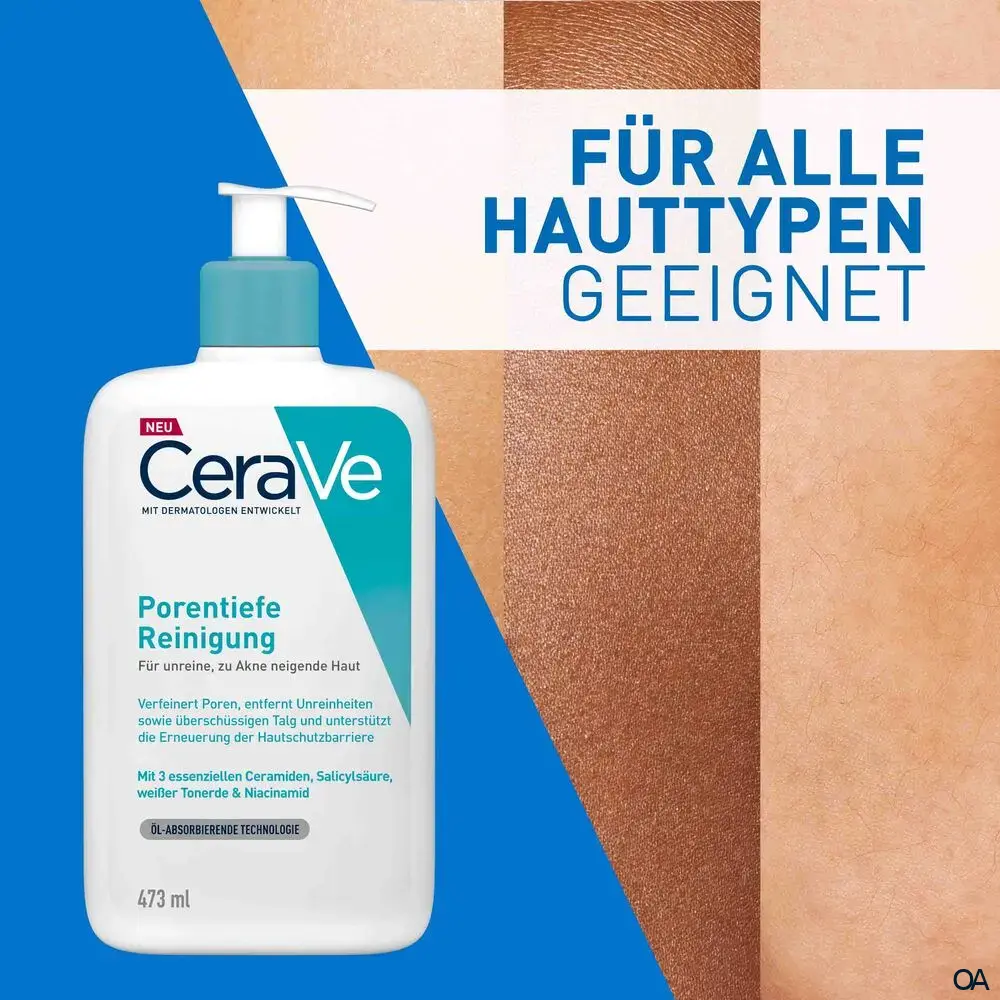 CeraVe Porentiefe Reinigung - Schäumendes Reinigungsgel