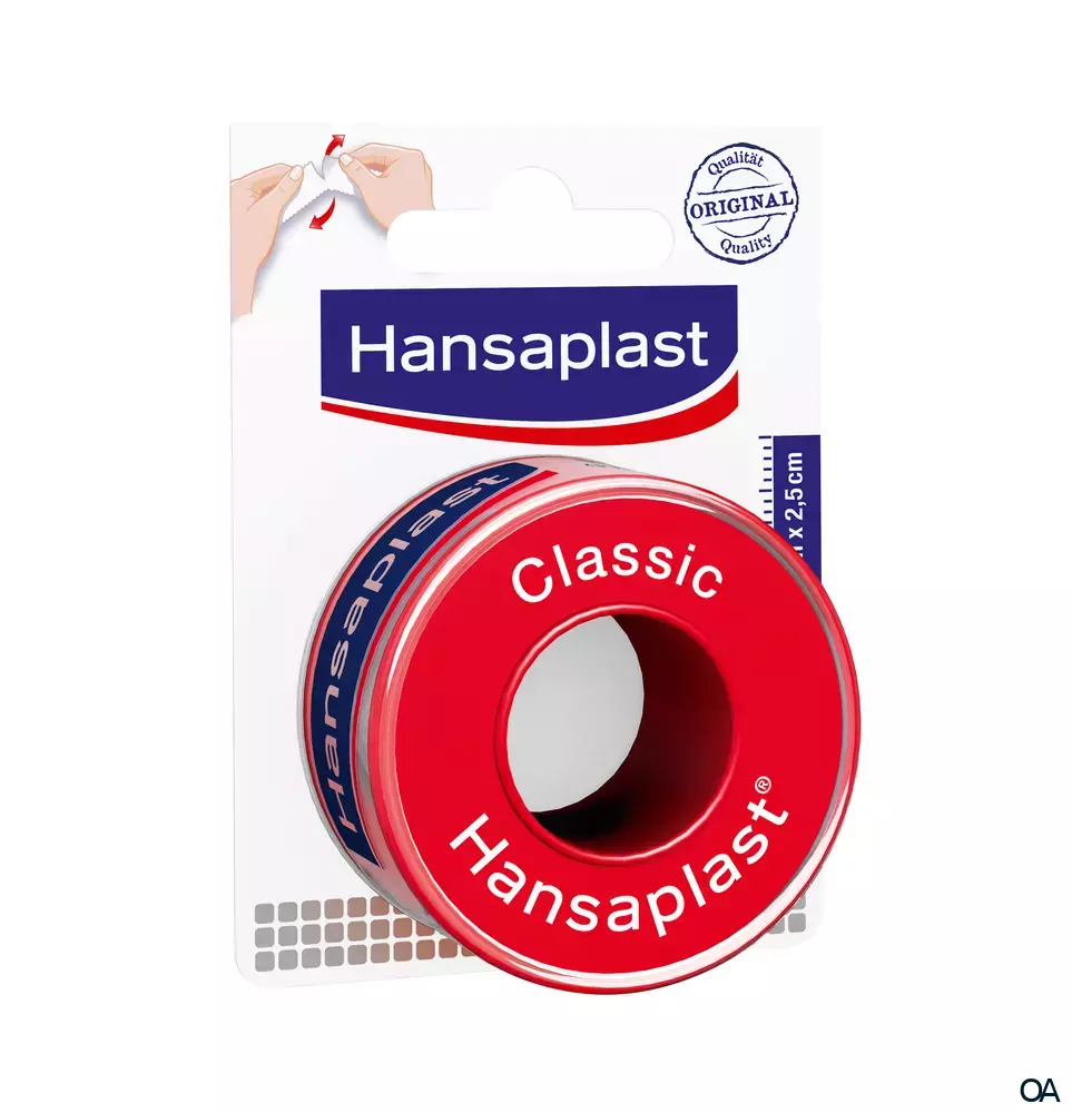 Hansaplast Fixierpflaster Classic 2,5cm x 5m Hansaplast Fixierpflaster Classic 2,5cm x 5m