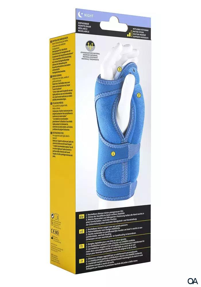 Futuro Night Handgelenk-Schiene für die Nacht, verstellbar