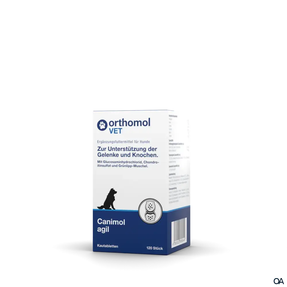Orthomol VET Canimol agil Kautabletten für Hunde
