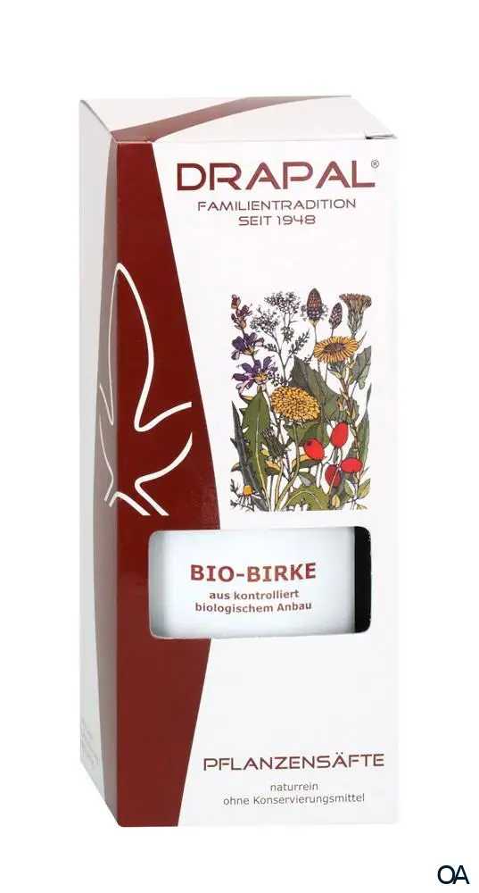 DRAPAL® Bio-Birke Pflanzensaft DRAPAL® Bio-Birke Pflanzensaft