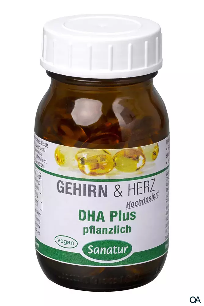 Sanatur DHA Plus pflanzlich Kapseln Sanatur DHA Plus pflanzlich Kapseln