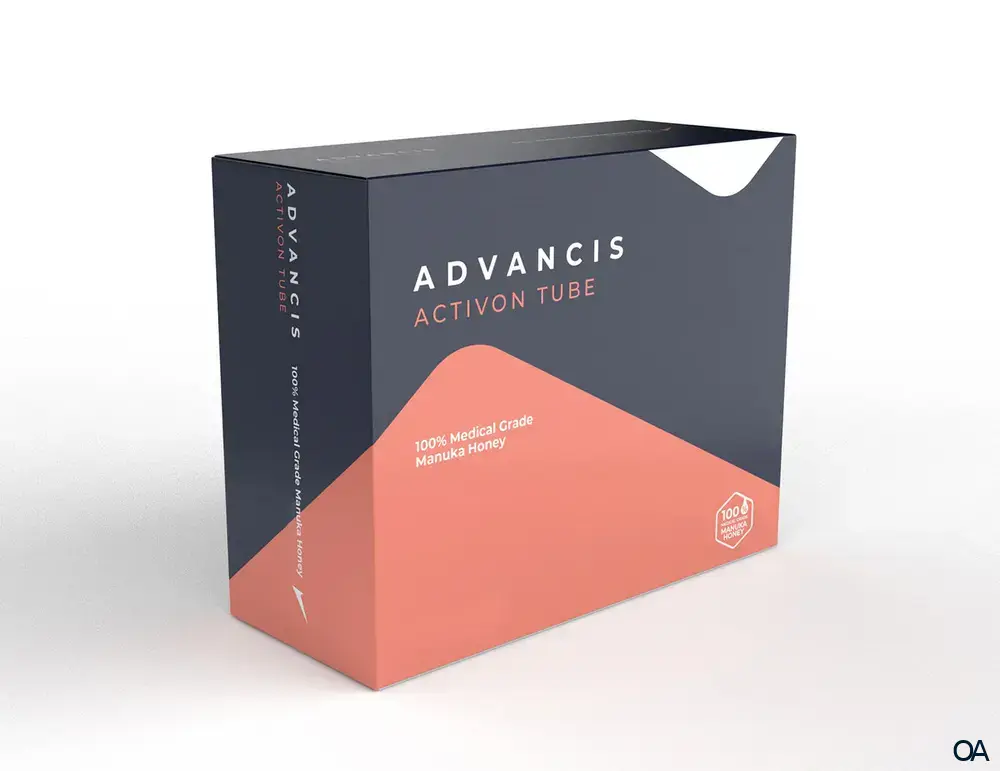 Advancis Medical Activon Tube - 100 % medizinischer Manuka-Honig 20 g Advancis Medical Activon Tube - 100 % medizinischer Manuka-Honig 20 g