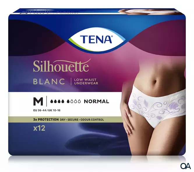 TENA Silhouette Normal Blanc Größe M TENA Silhouette Normal Blanc Größe M