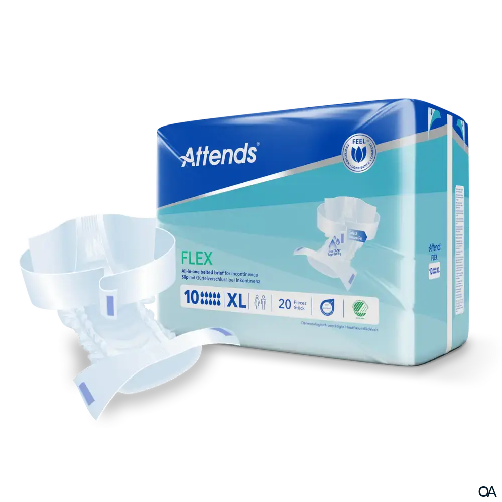 Attends Flex 10 XL - Slip mit Gürtelverschluss bei Inkontinenz
