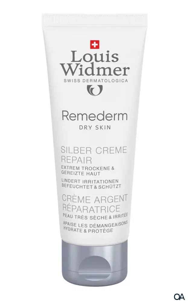 Louis Widmer Remederm Dry Skin Silber Creme Repair - ohne Parfum