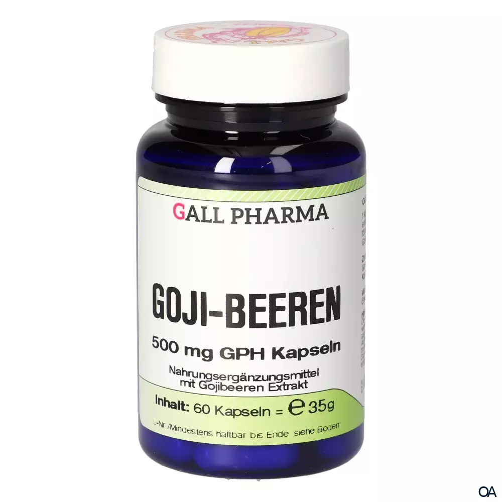 Gall Pharma Goji Beeren 500 mg Kapseln Gall Pharma Goji Beeren 500 mg Kapseln