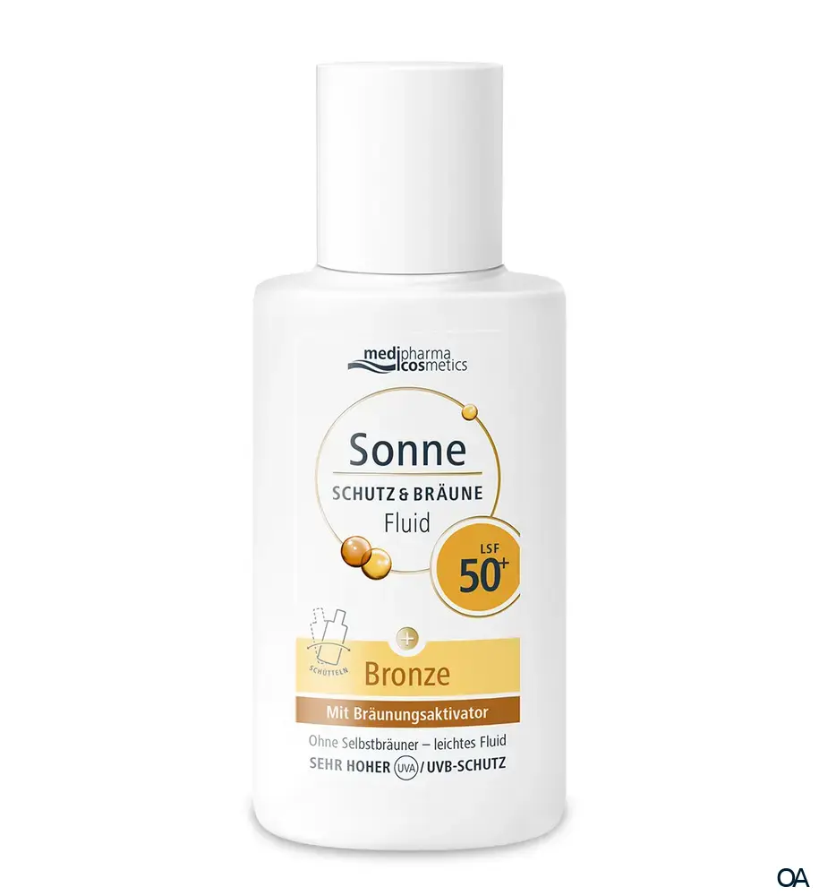 medipharma cosmetics Sonne Sonne Schutz & Bräune Fluid LSF 50+