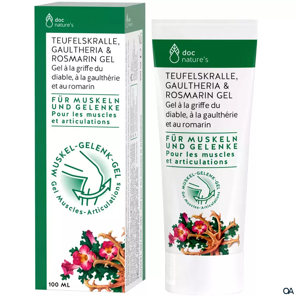 doc nature’s Teufelskralle, Gaultheria & Rosmarin Gel doc nature’s Teufelskralle, Gaultheria & Rosmarin Gel