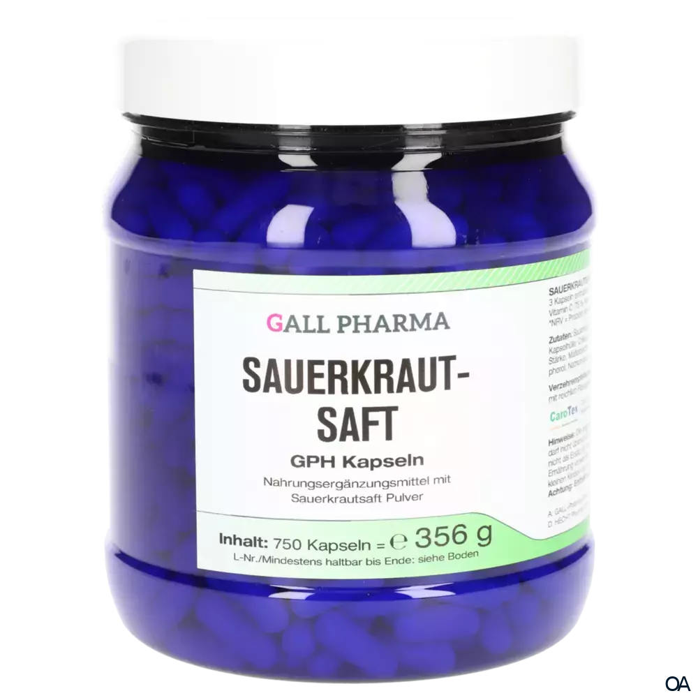 Gall Pharma Sauerkrautsaft Kapseln Gall Pharma Sauerkrautsaft Kapseln