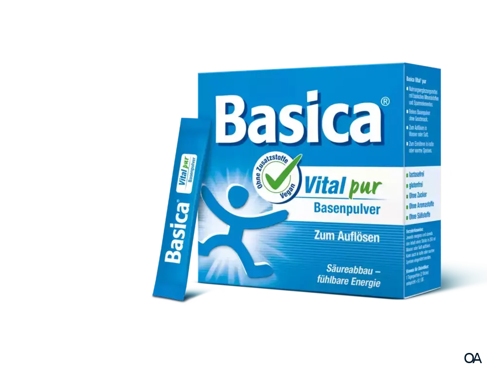Basica Vital pur Basenpulver Sticks Basica Vital pur Basenpulver Sticks