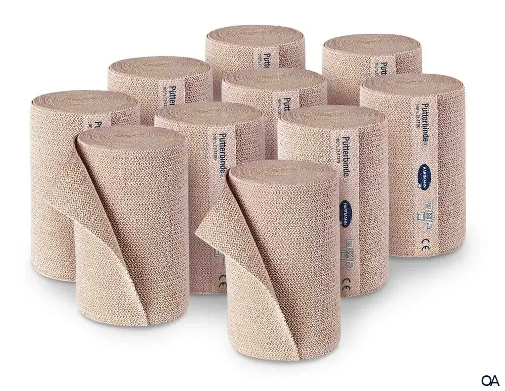 Pütter®binde Kräftige Kurzzugbinde 8 cm x 5 m