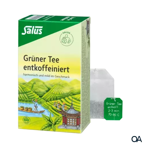 Salus Grüner Tee entkoffeiniert Salus Grüner Tee entkoffeiniert