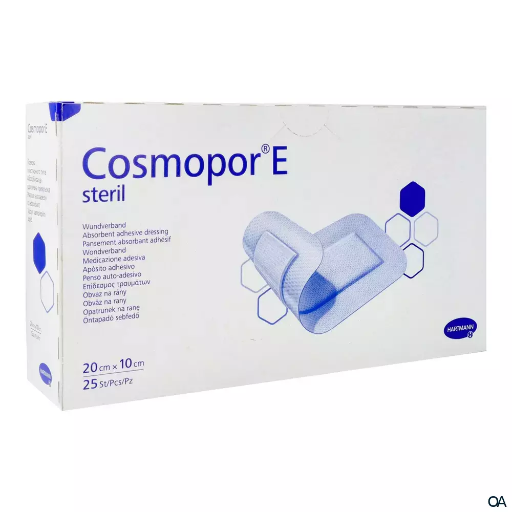Cosmopor® E selbstklebender Wundverband steril, 20 x 10 cm