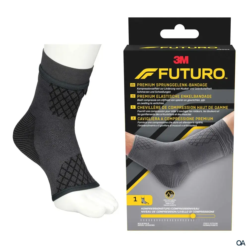 FUTURO™ Premium Sprunggelenk-Bandage, Small/Medium