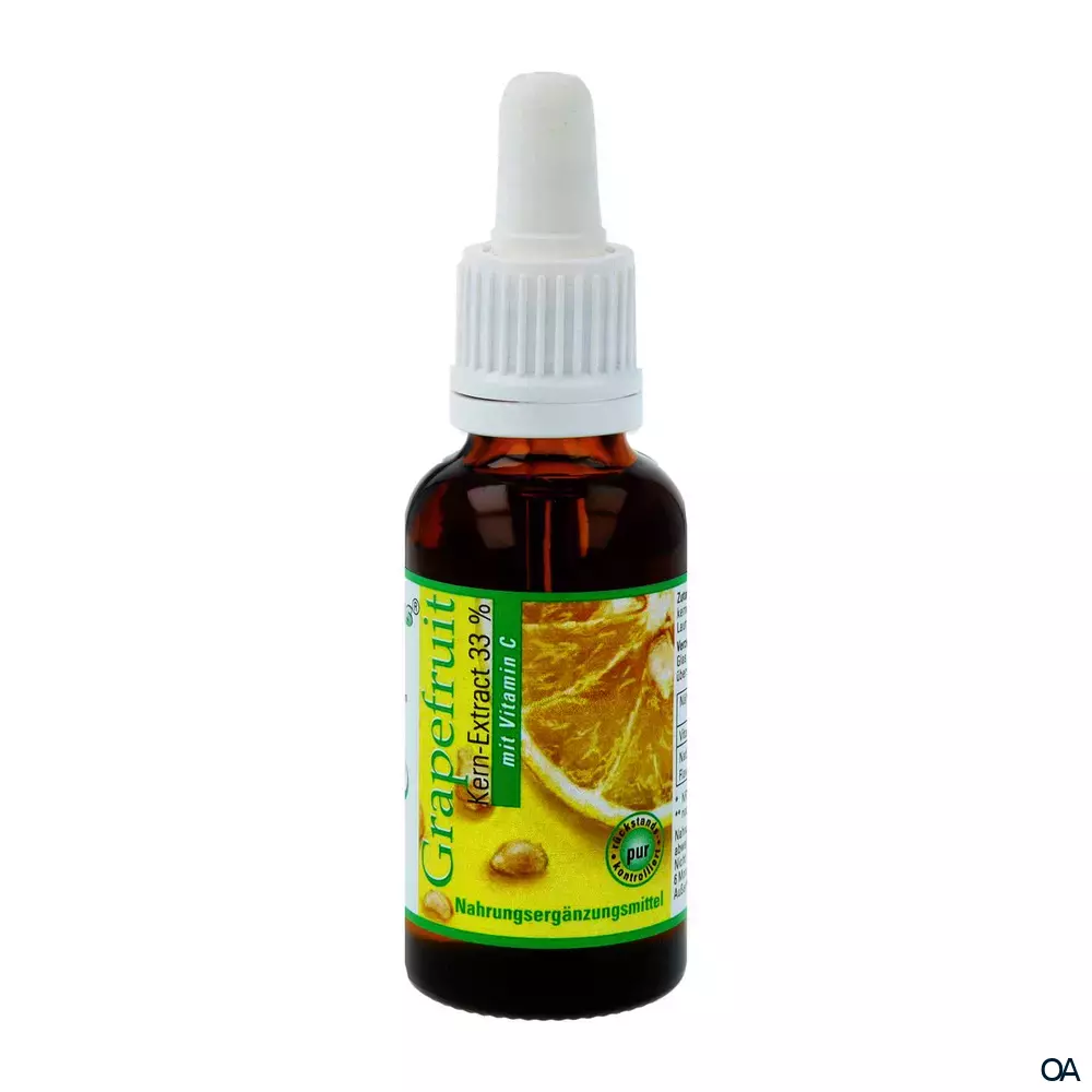 Dynamis Grapefruit Kern-Extract 33 % mit Vitamin C Dynamis Grapefruit Kern-Extract 33 % mit Vitamin C