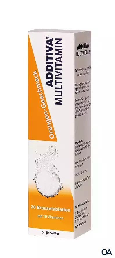 ADDITIVA® Multivitamin Brausetabletten - Orange ADDITIVA® Multivitamin Brausetabletten - Orange