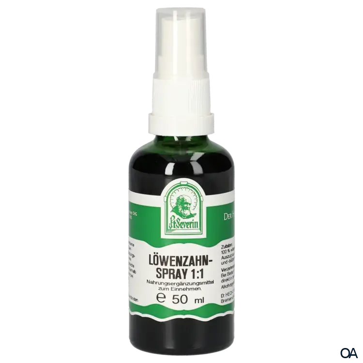 Pater Severin löwenzahn 1:1 Spray Pater Severin löwenzahn 1:1 Spray