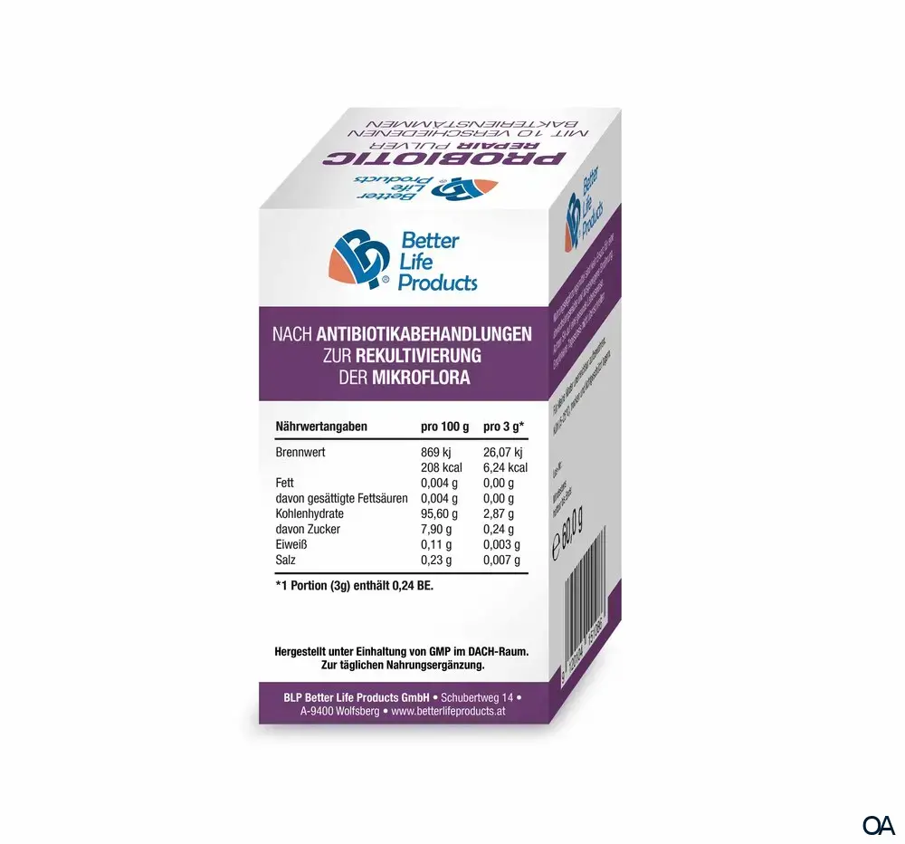 Better Life Products® Probiotic Repair Pulver