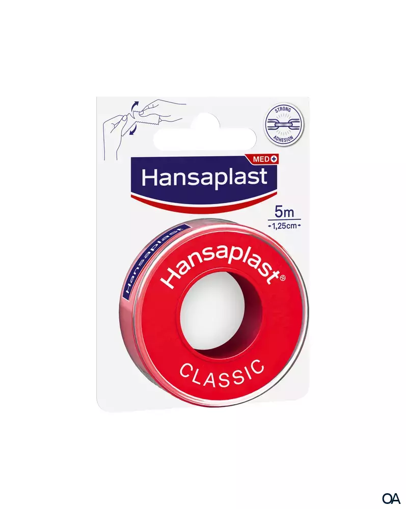 Hansaplast Fixierpflaster Classic 1,25cm x 5m