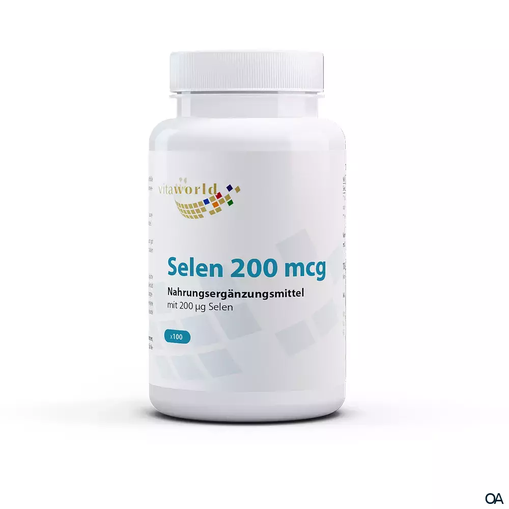 Vitaworld Selen 200 mcg Kapseln