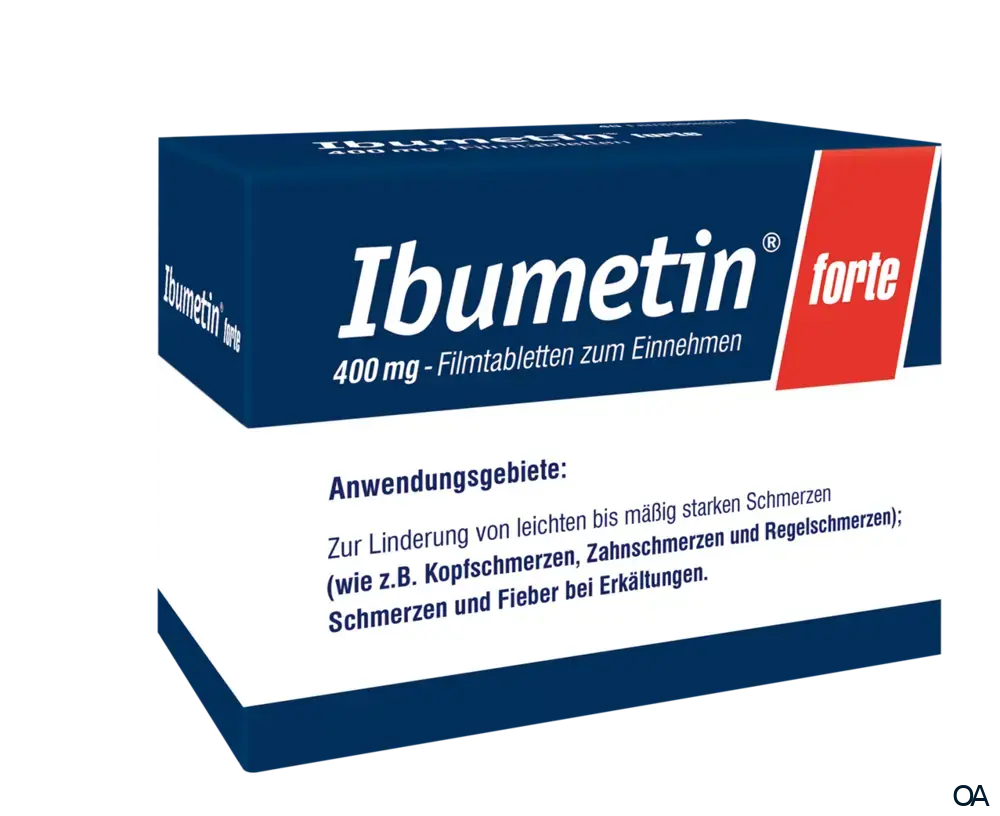 Ibumetin® forte 400 mg Filmtabletten Ibumetin® forte 400 mg Filmtabletten