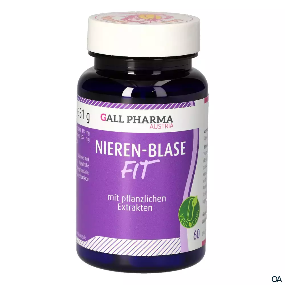 Gall Pharma Nieren-Blase Fit Kapseln