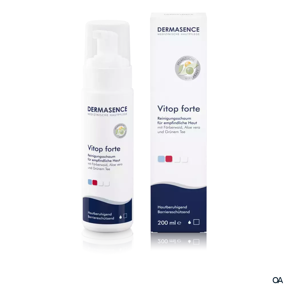 Dermasence Vitop forte Reinigungsschaum
