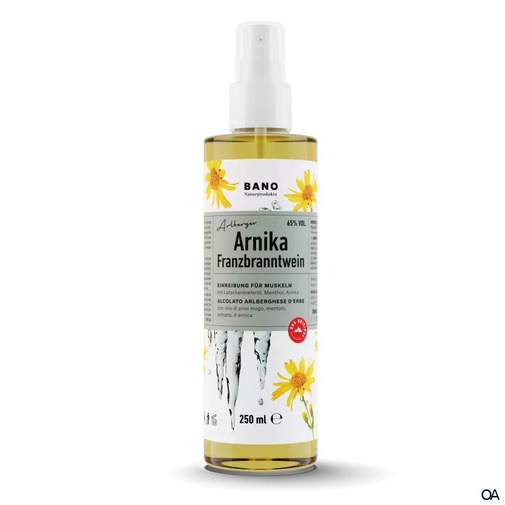 BANO Arlberger Arnika Franzbranntwein Spray BANO Arlberger Arnika Franzbranntwein Spray