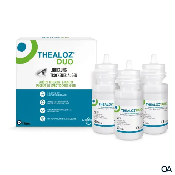 Thealoz® Duo Augentropfen Mulitdose 3 x 10 ml