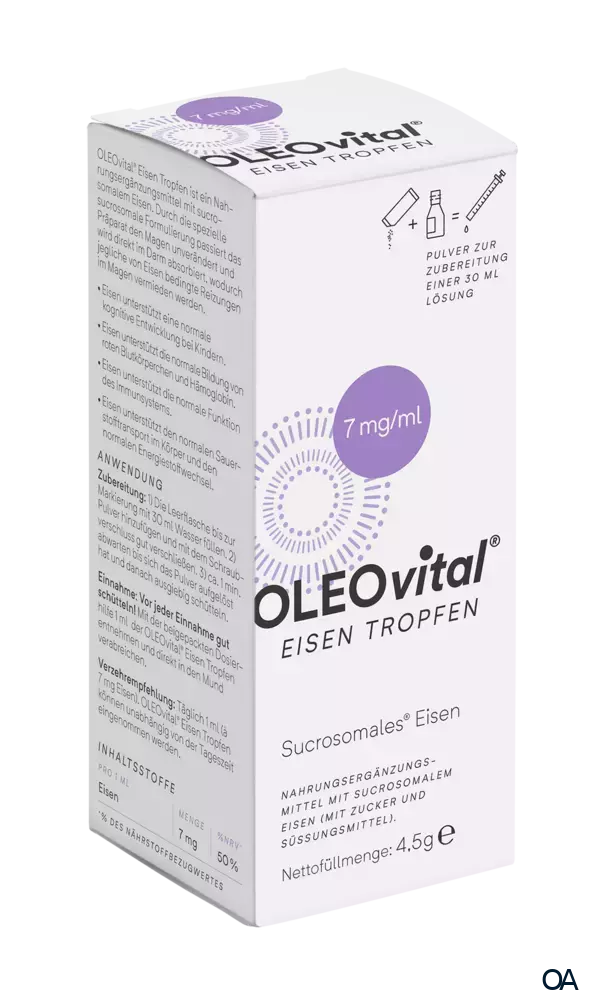 OLEOvital® Eisen Junior Tropfen OLEOvital® Eisen Junior Tropfen