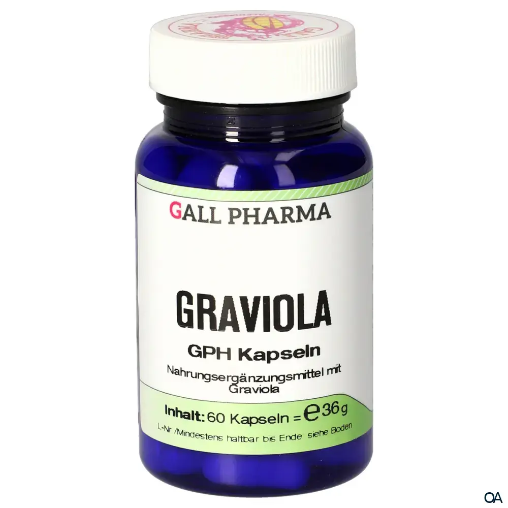Gall Pharma Graviola 500 mg Kapseln