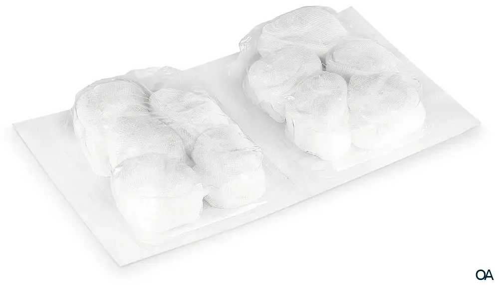 Pagasling®  Schlinggazetupfer aus Verbandmull steril, Größe 5 - extragroß, 18 x 10 Stück Pagasling®  Schlinggazetupfer aus Verbandmull steril, Größe 5 - extragroß, 18 x 10 Stück