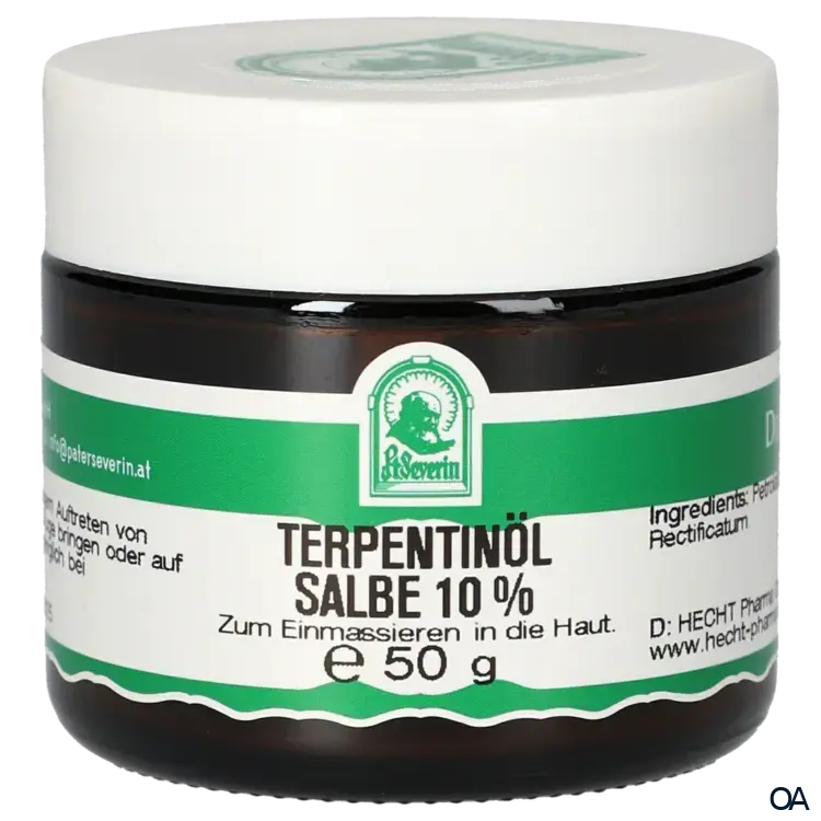 Pater Severin Terpentinöl Salbe 10% Pater Severin Terpentinöl Salbe 10%