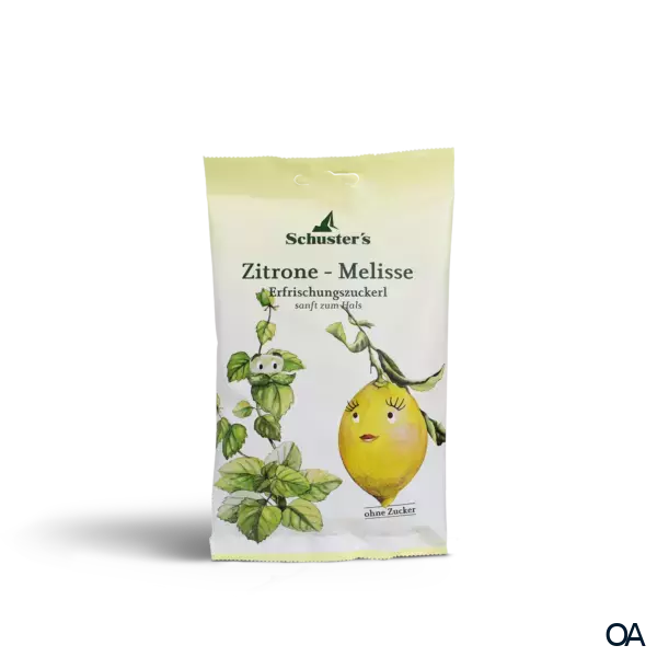 Schuster’s Zitrone-Melisse Erfrischungszuckerl Schuster’s Zitrone-Melisse Erfrischungszuckerl