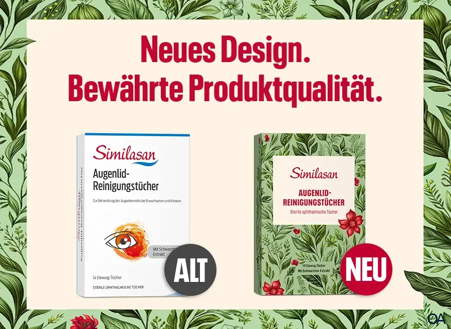Similasan Augenlid-Reinigungstücher